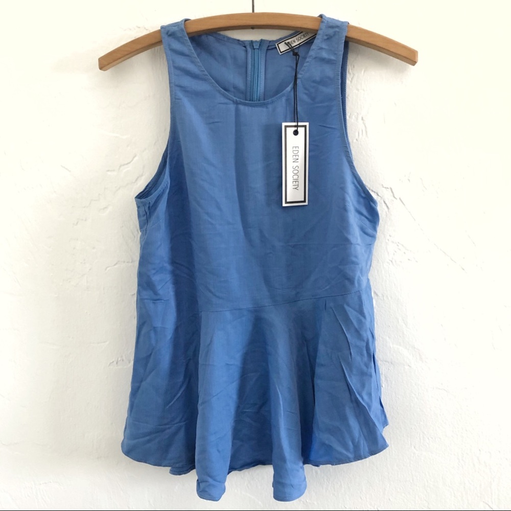 Eden Society Stitch Fix Asymmetrical Blouse NEW